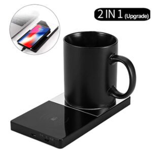 Chauffe-tasse électrique, 2 en 1